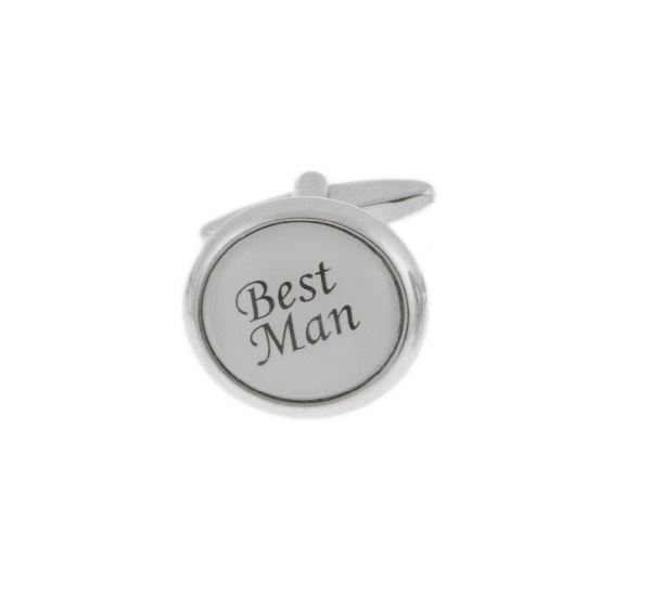 Best Man Base Metal Cufflinks
