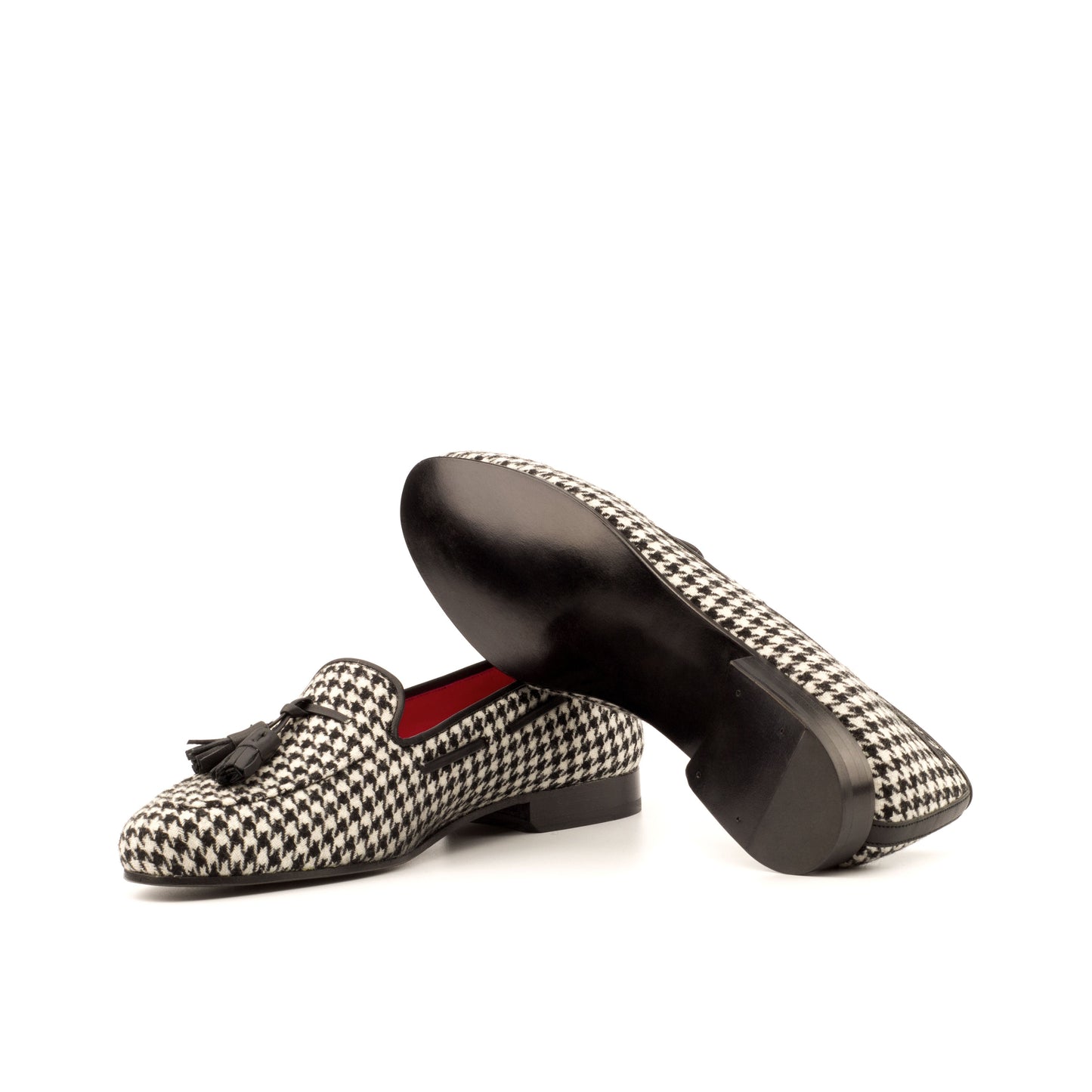 
                  
                    Houndstooth Black & White Audrey Slipper
                  
                