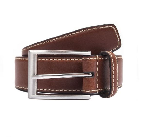 Mens Dents Tan Full Grain Leather Belt