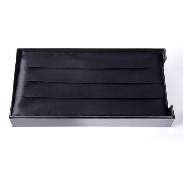 Black Silk Cummerbund