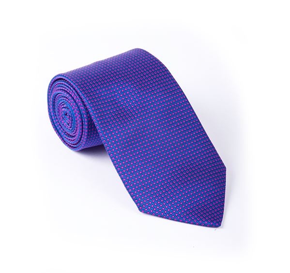 Purple & Pink Fancy Woven Tie