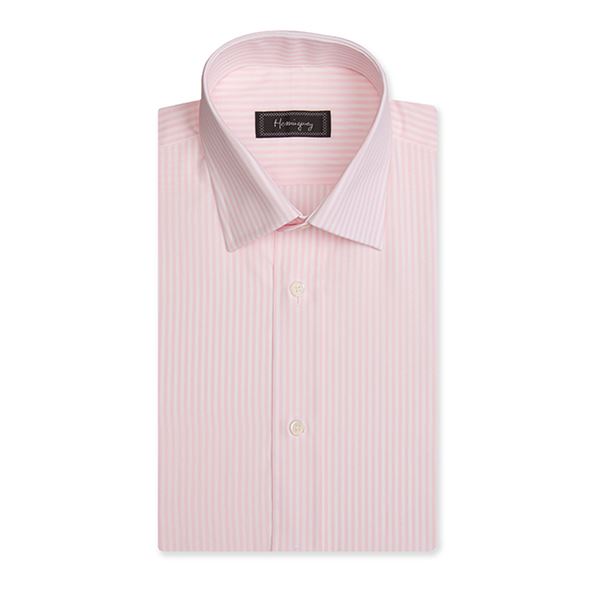 Slim Fit Men's Pink Bengal Stripe Shirt