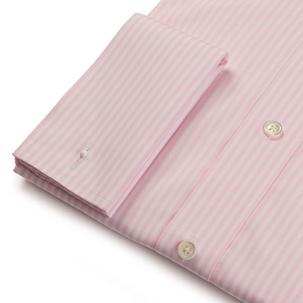 
                  
                    Slim Fit Men's Pink Bengal Stripe Shirt
                  
                