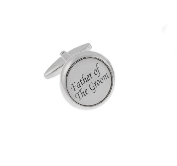 Father of The Groom Base Metal Cufflinks