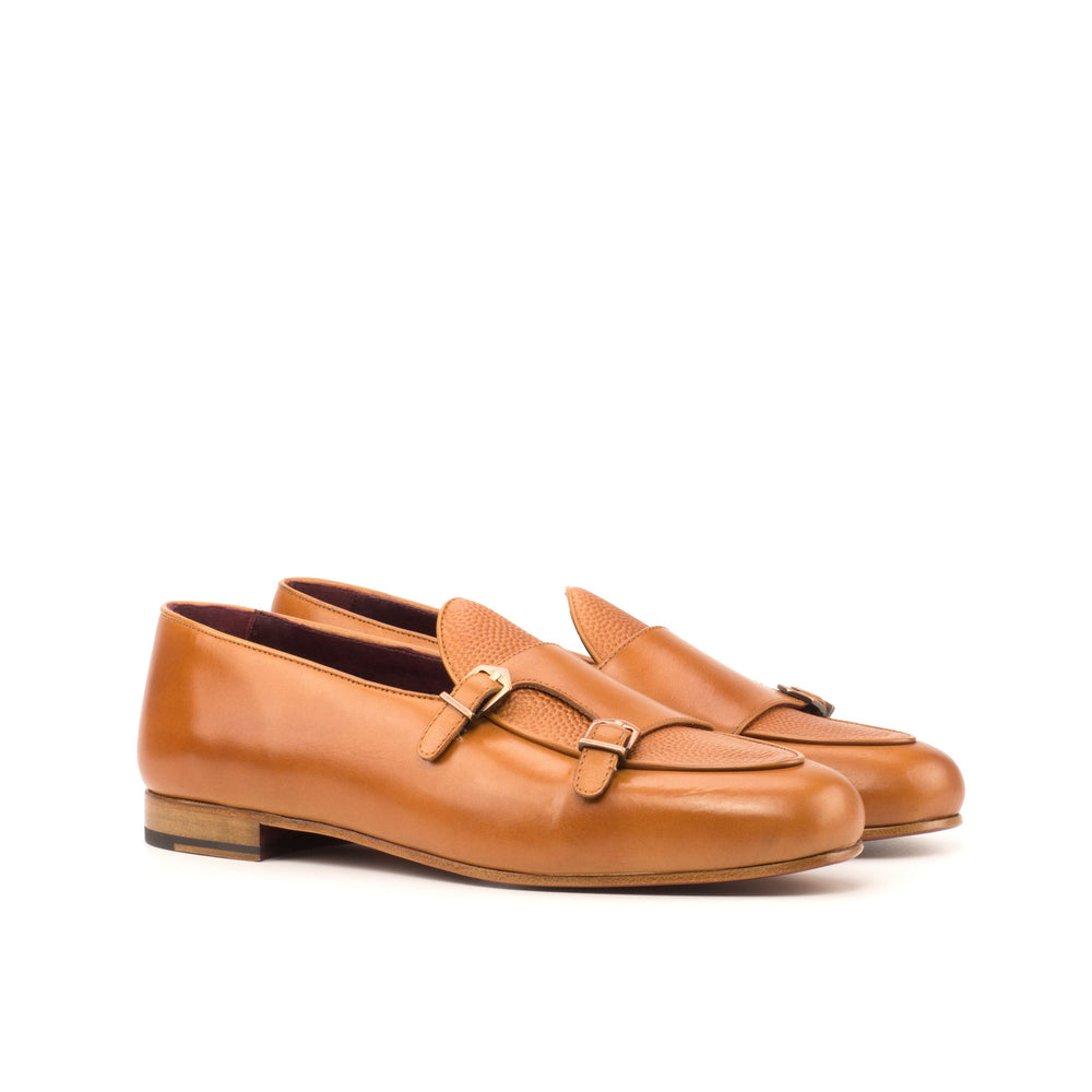 Men's Cognac Monk Loafer