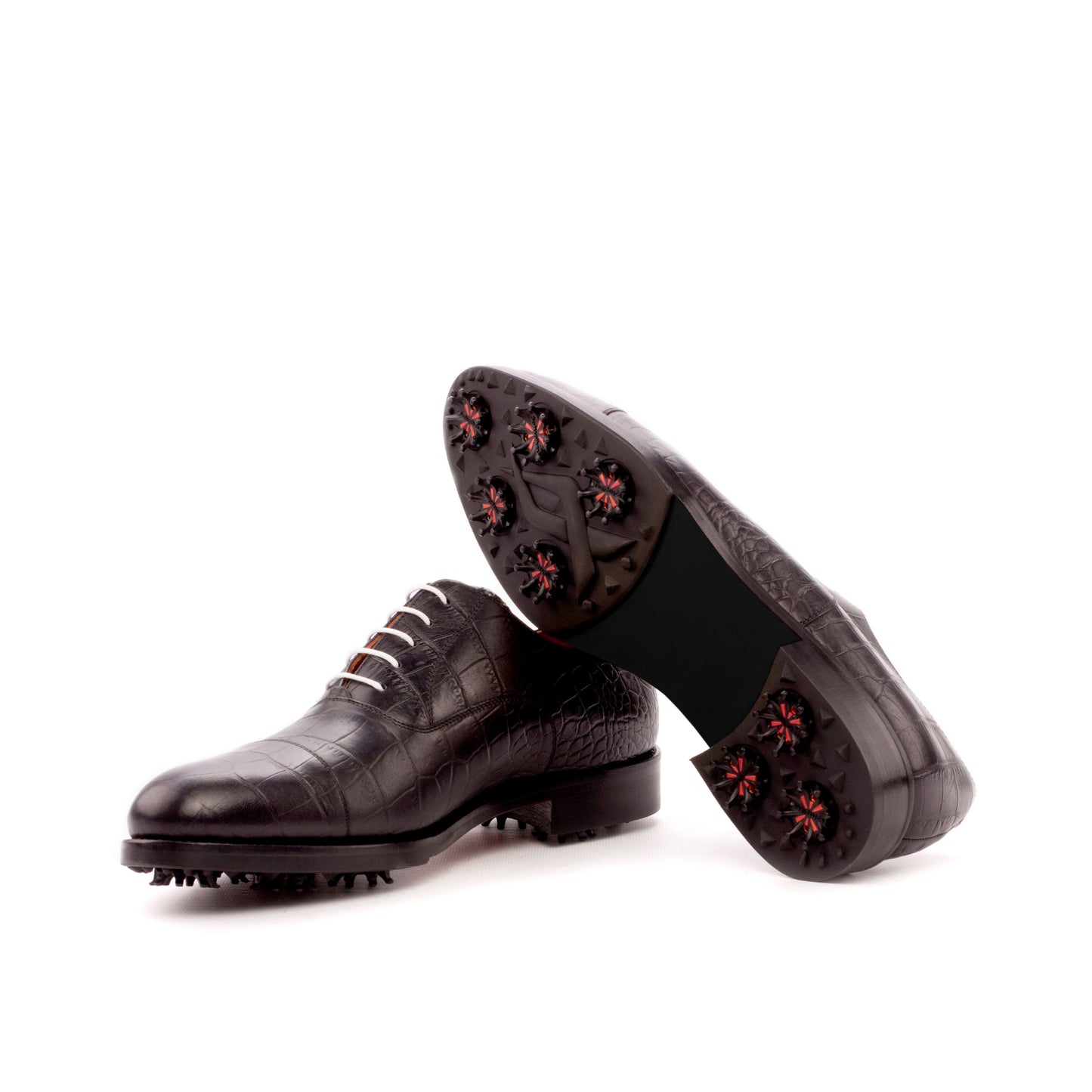 
                  
                    Oxford Black Golf Shoe
                  
                
