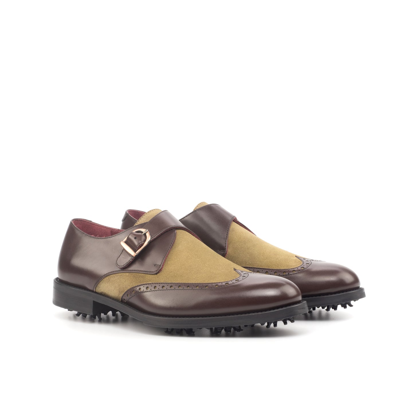 
                  
                    Single Monk Dark Brown Golf Shoe
                  
                