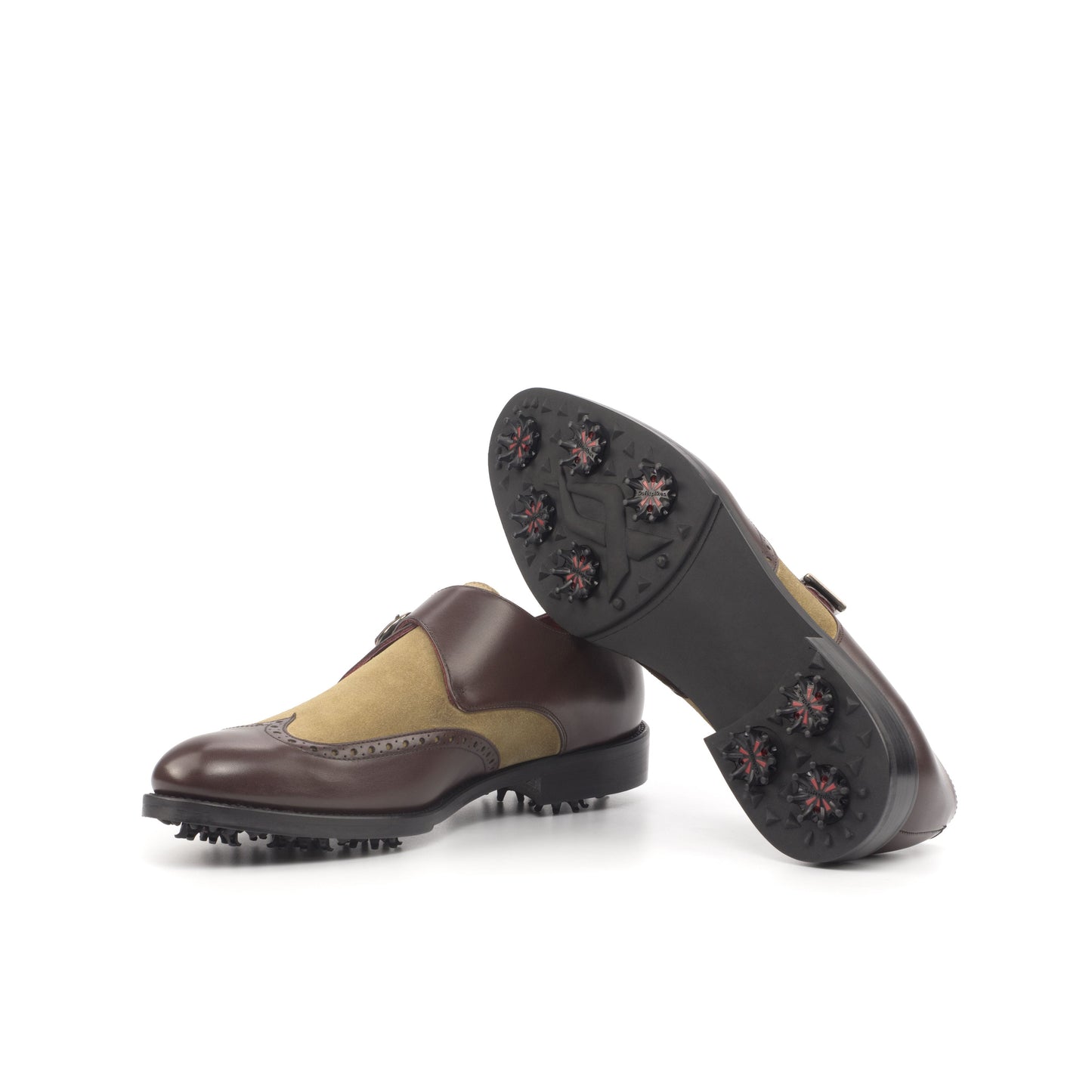
                  
                    Single Monk Dark Brown Golf Shoe
                  
                