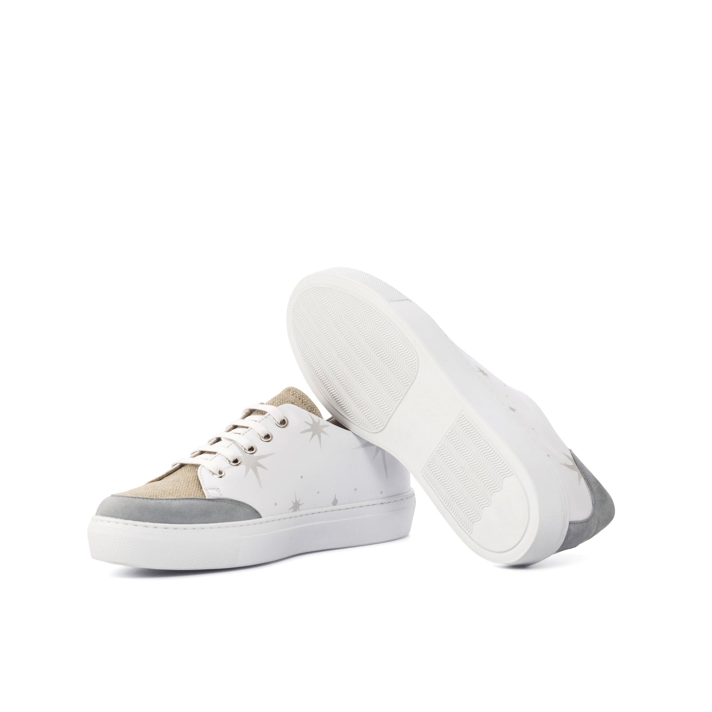 
                  
                    Ladies Trainers - Tennis Grey Stars
                  
                