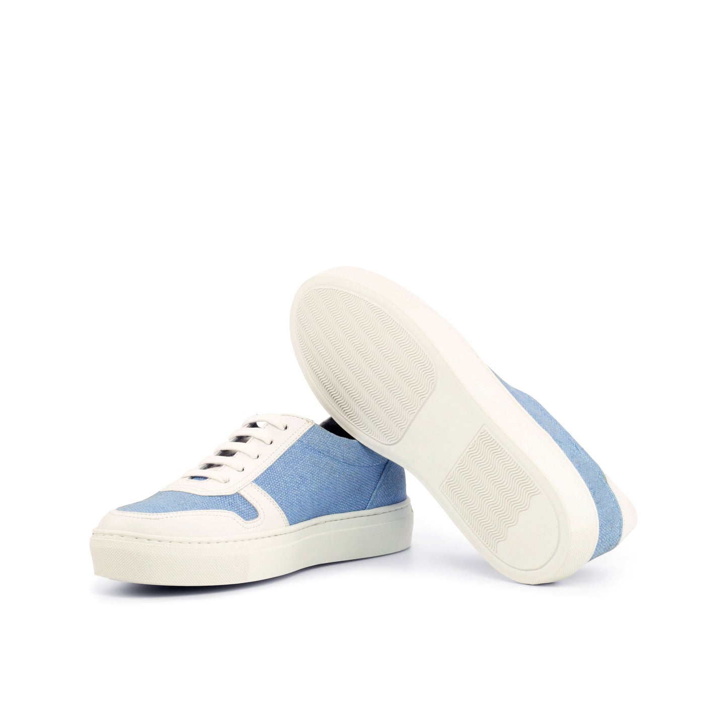 
                  
                    Ladies Trainers - Blue Linen
                  
                