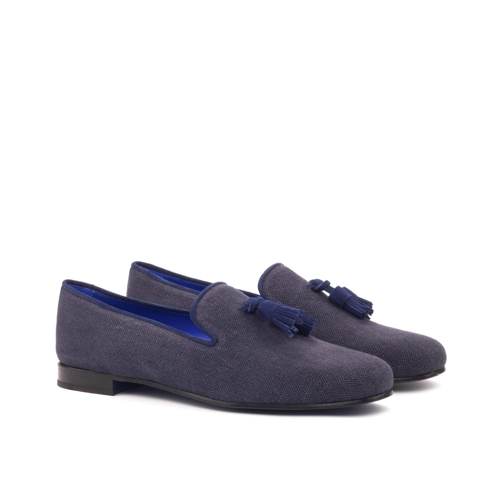 Men's Navy Wellington Loafer with Tassels