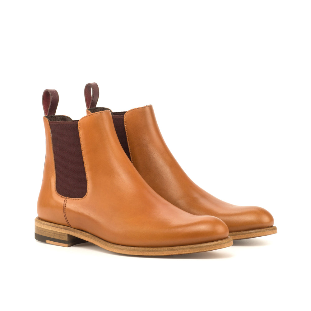 Women's Painted Calf Cognac Chelsea Boot