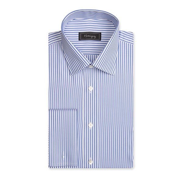 
                  
                    Regular Fit Men's Blue Bengal Stripe Shirt
                  
                