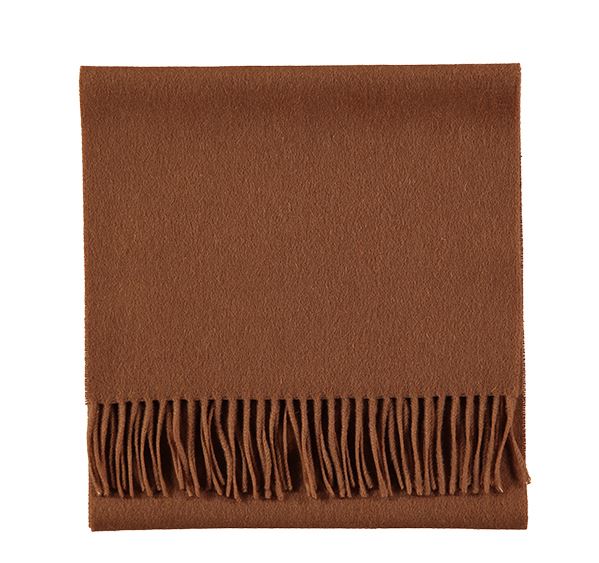 
                  
                    Plain Brown Cashmere Scarf
                  
                