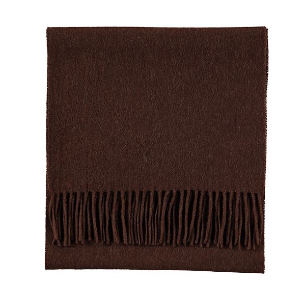 
                  
                    Plain Chocolate Brown Cashmere Scarf
                  
                