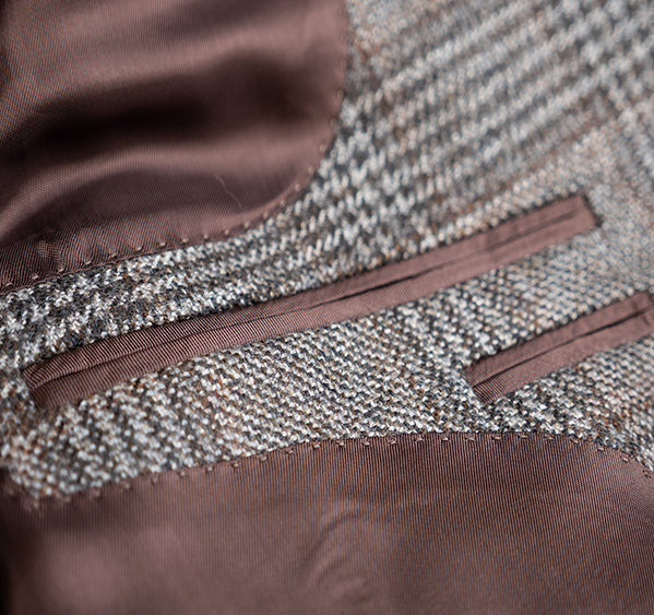 
                  
                    Toby Luper Signature Collection Brown & Grey Glen Check
                  
                