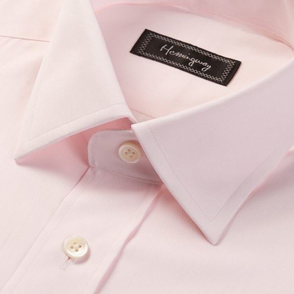 
                  
                    Slim Fit Men's Plain Pink Shirt
                  
                